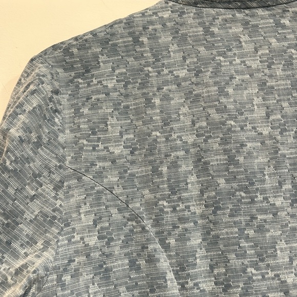 Vintage Simone Chin Chin cotton 2 piece set heathered blue women’s set medium - Picture 6 of 11